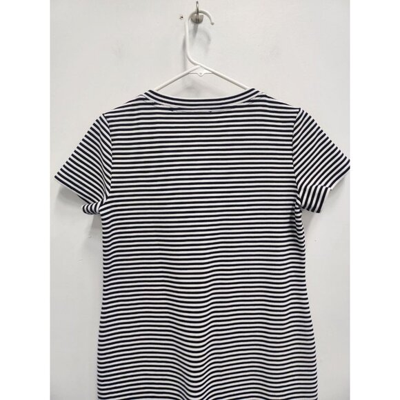 Cabi Womens Captain Shift Dress Size XS Navy White Striped Short Sleeve #5268 - Picture 10 of 10